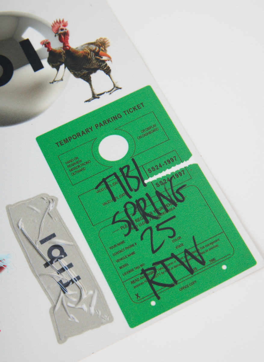 Surrealist Sticker Sheet Multi - Tibi