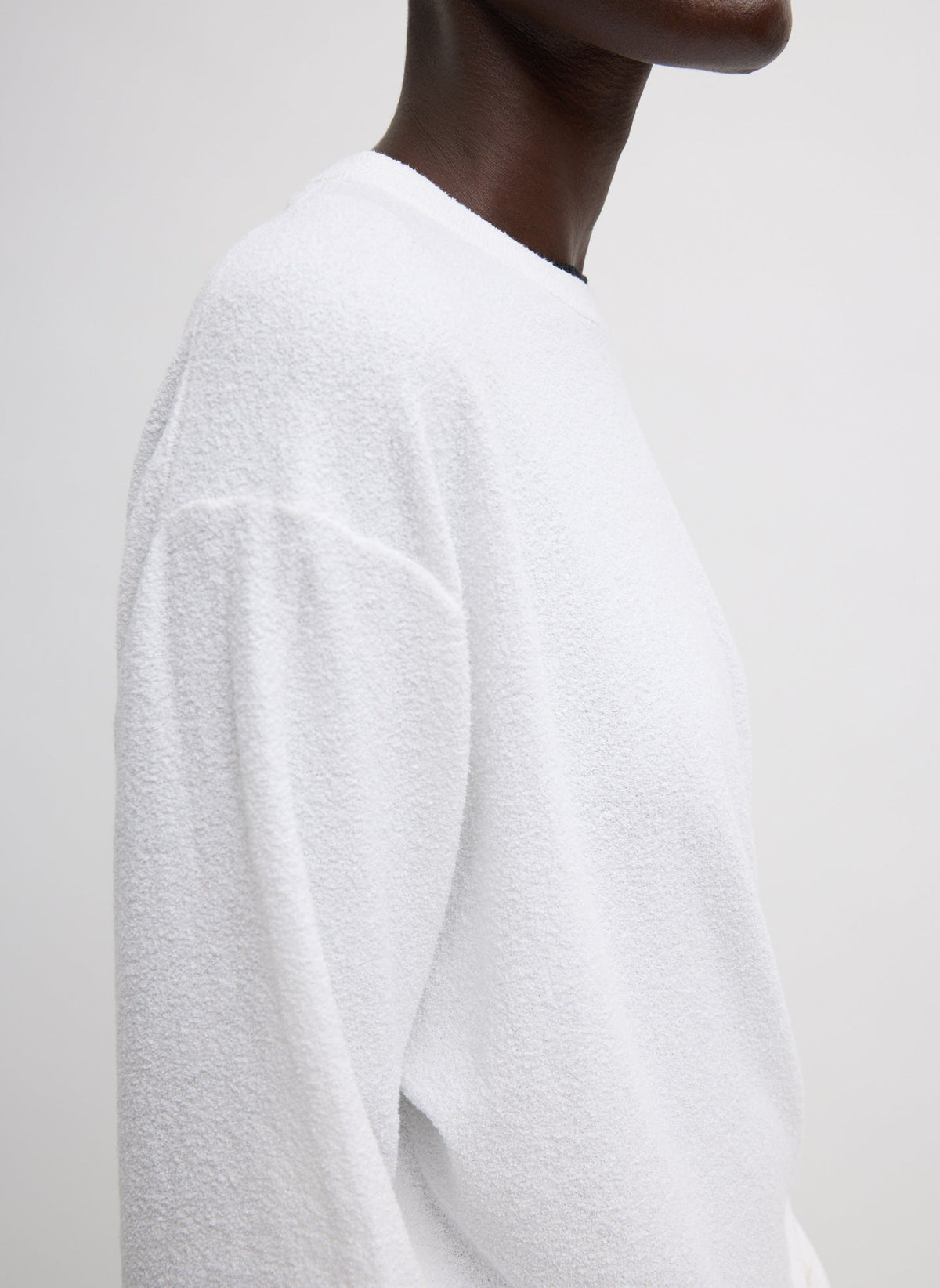 Sable Perfect Men's Pullover White - Tibi