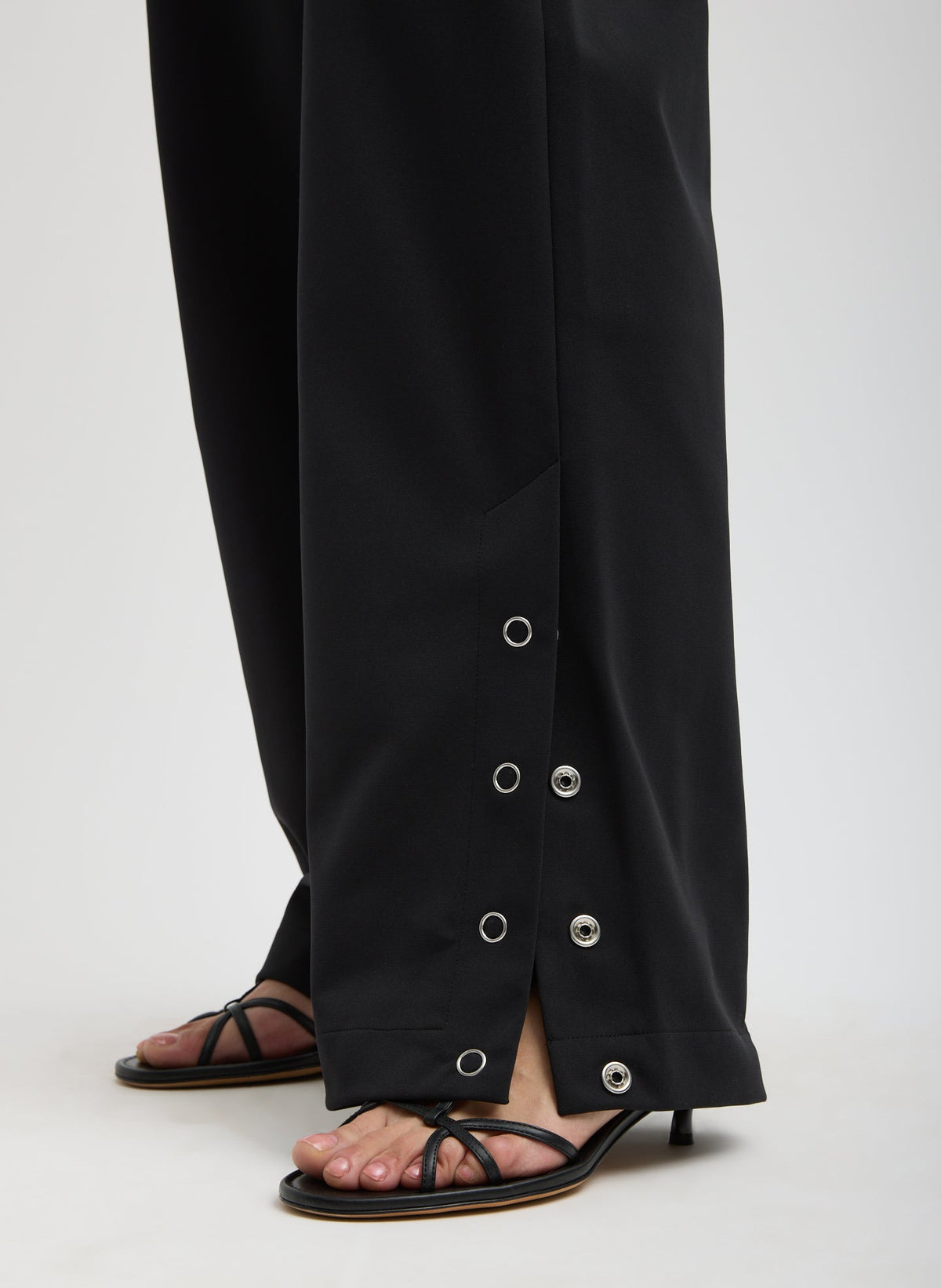 Compact Tech Knit Overalls Black - Tibi