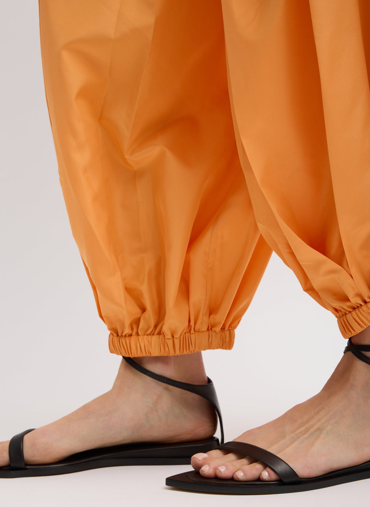 Summer Nylon Zeppelin Pant Orange - Tibi