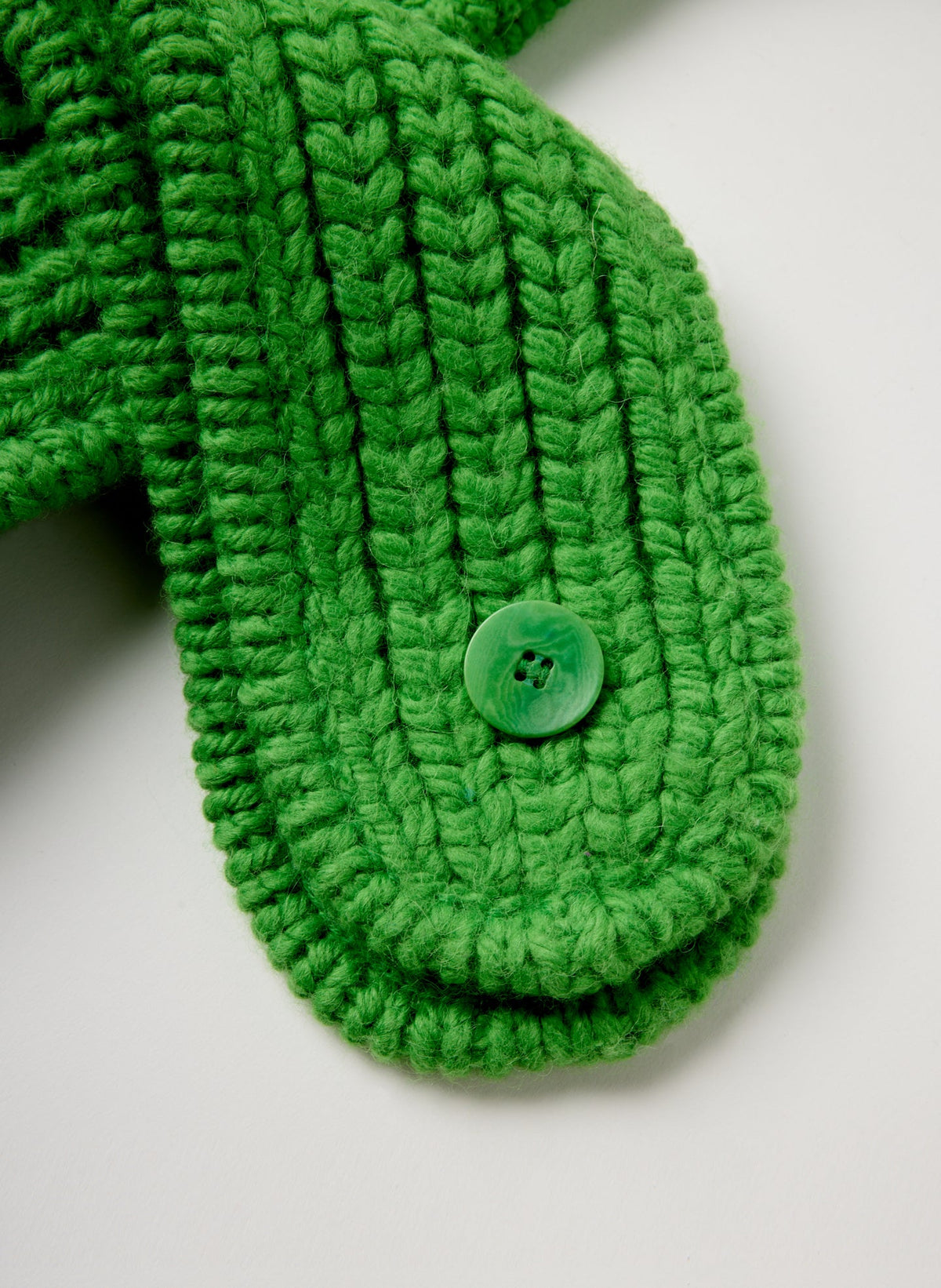Cozy Trapper Scarf Hat Green - Tibi