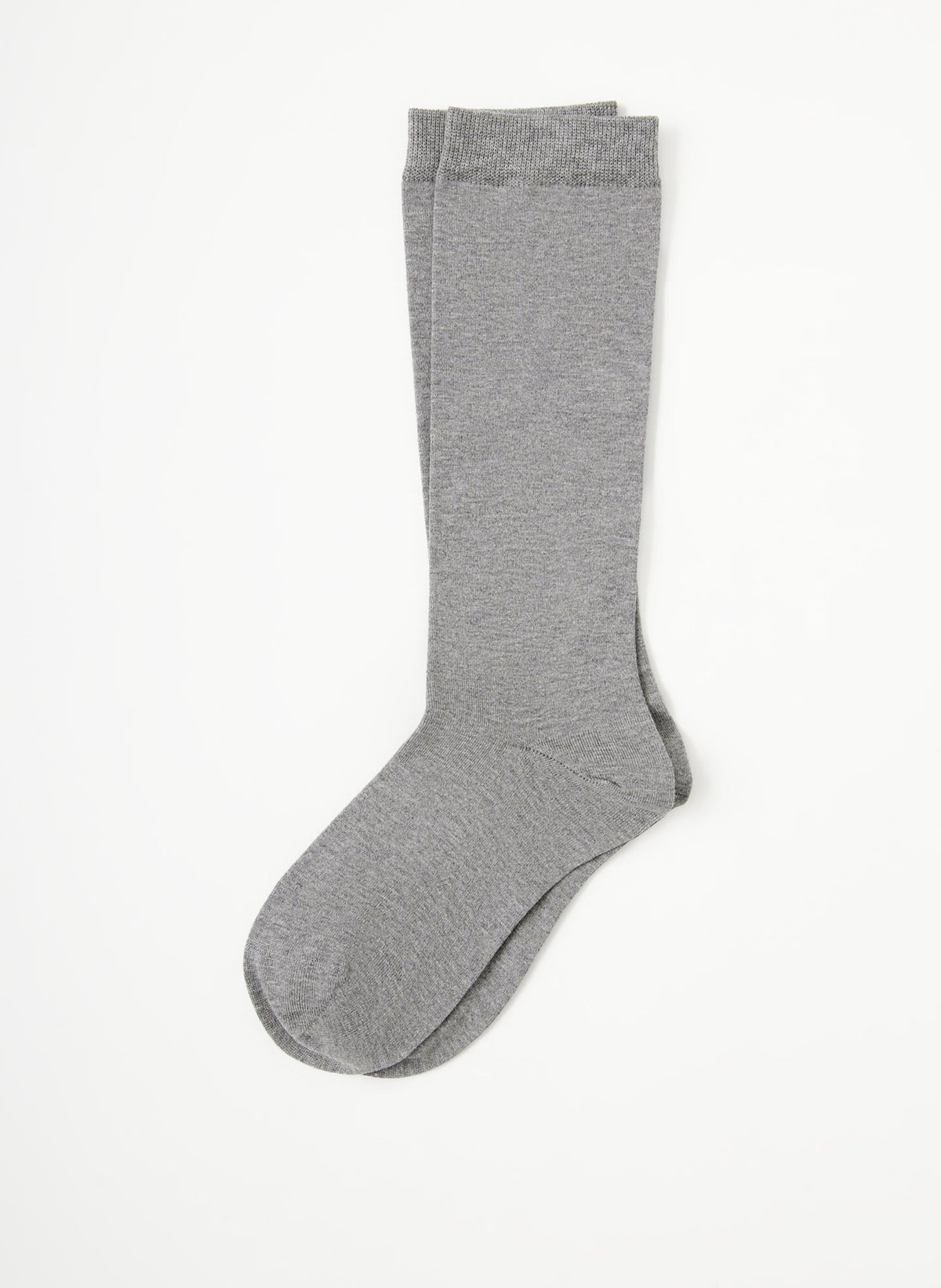 Classic Cotton Socks Heather Grey - Tibi
