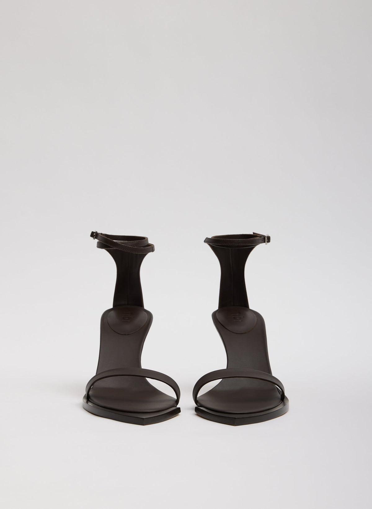Erno Heel Dark Brown - Tibi