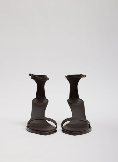 Erno Heel Dark Brown - Tibi