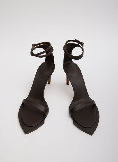 Erno Heel Dark Brown - Tibi