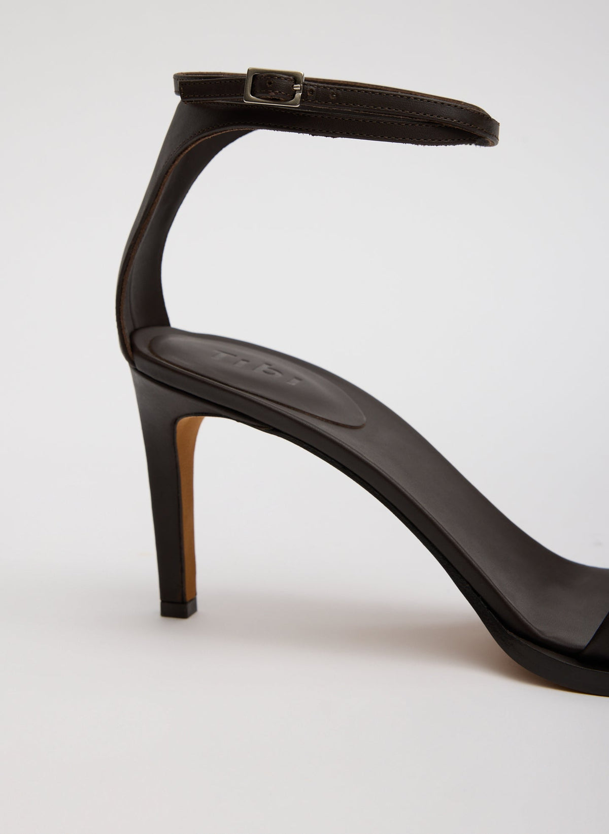 Erno Heel Dark Brown - Tibi