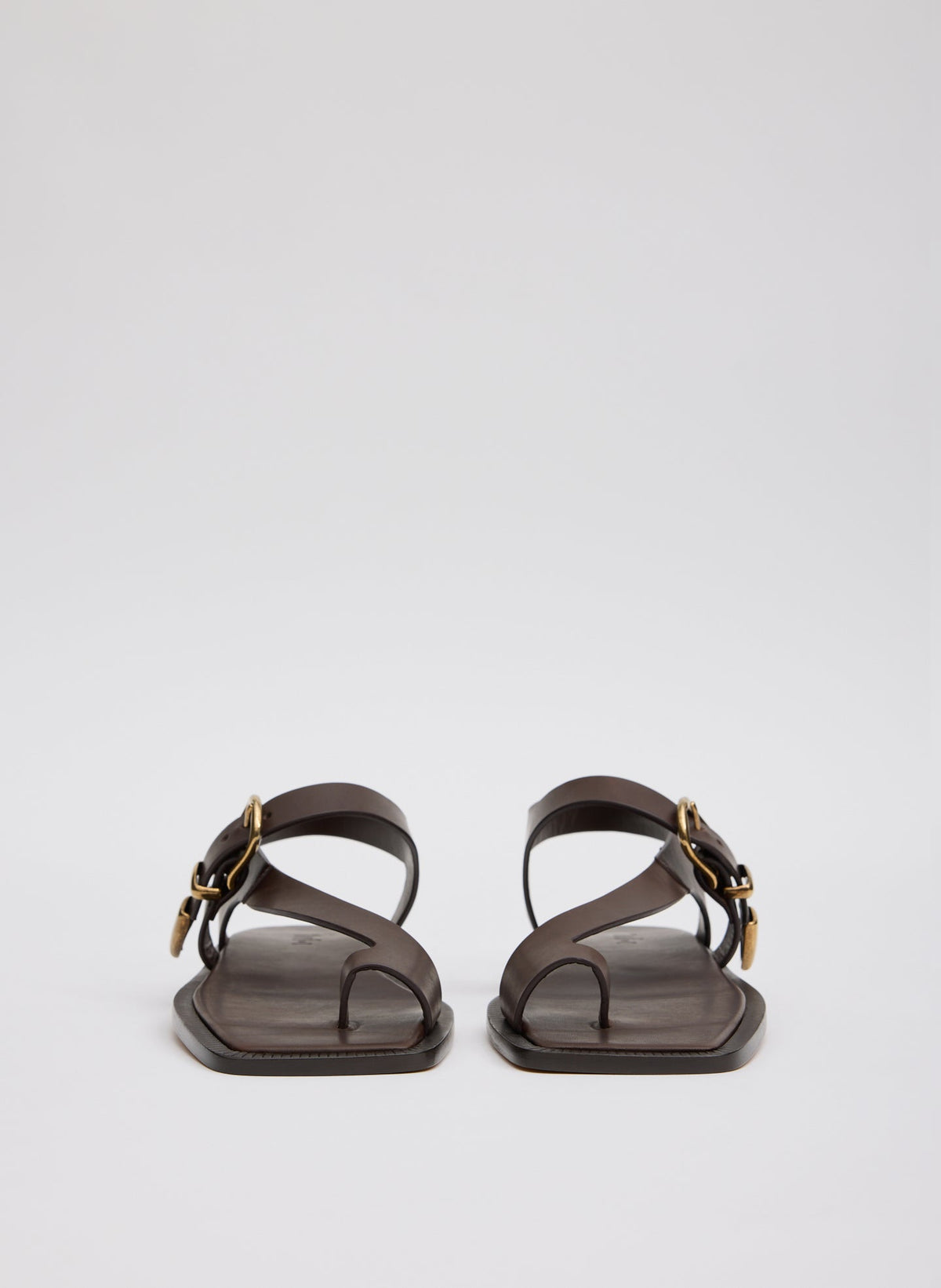 Karel Sandal Dark Brown - Tibi