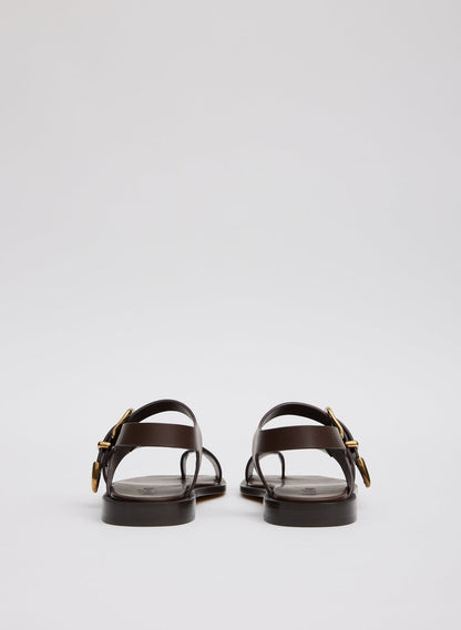 Karel Sandal Dark Brown - Tibi