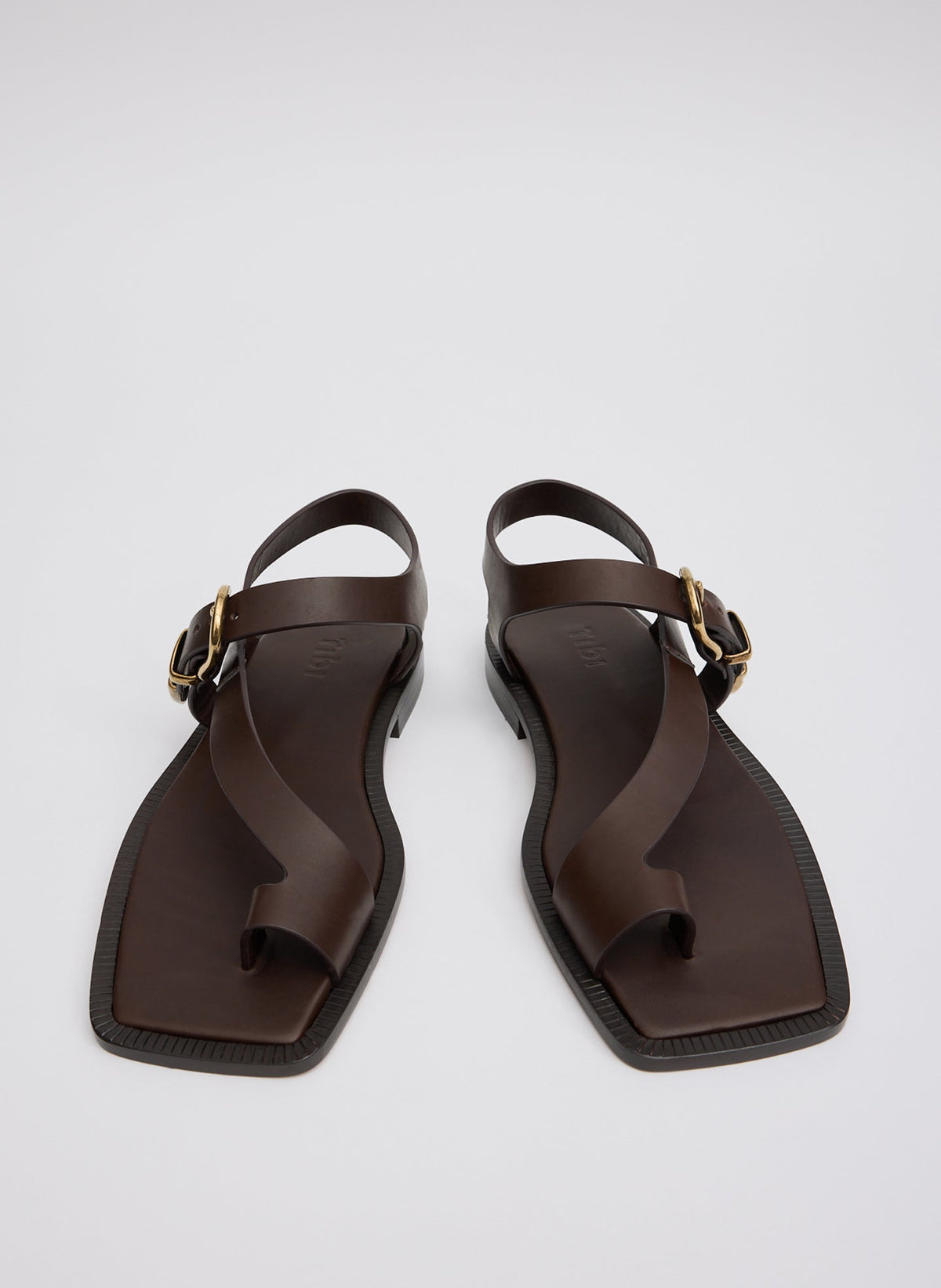 Karel Sandal Dark Brown - Tibi