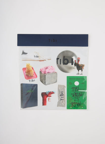 Surrealist Sticker Sheet Multi - Tibi