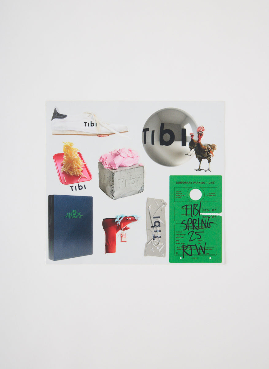 Surrealist Sticker Sheet Multi - Tibi