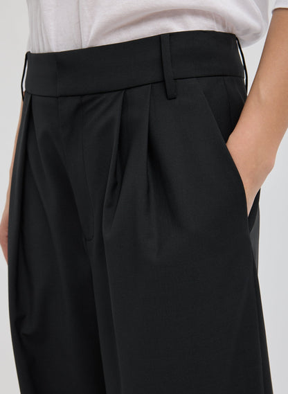 Tropical Wool Stella Pant Black - Tibi