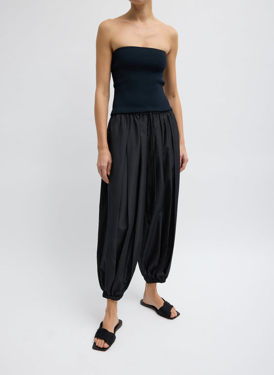 Summer Nylon Zeppelin Pant Black - Tibi