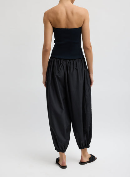 Summer Nylon Zeppelin Pant Black - Tibi