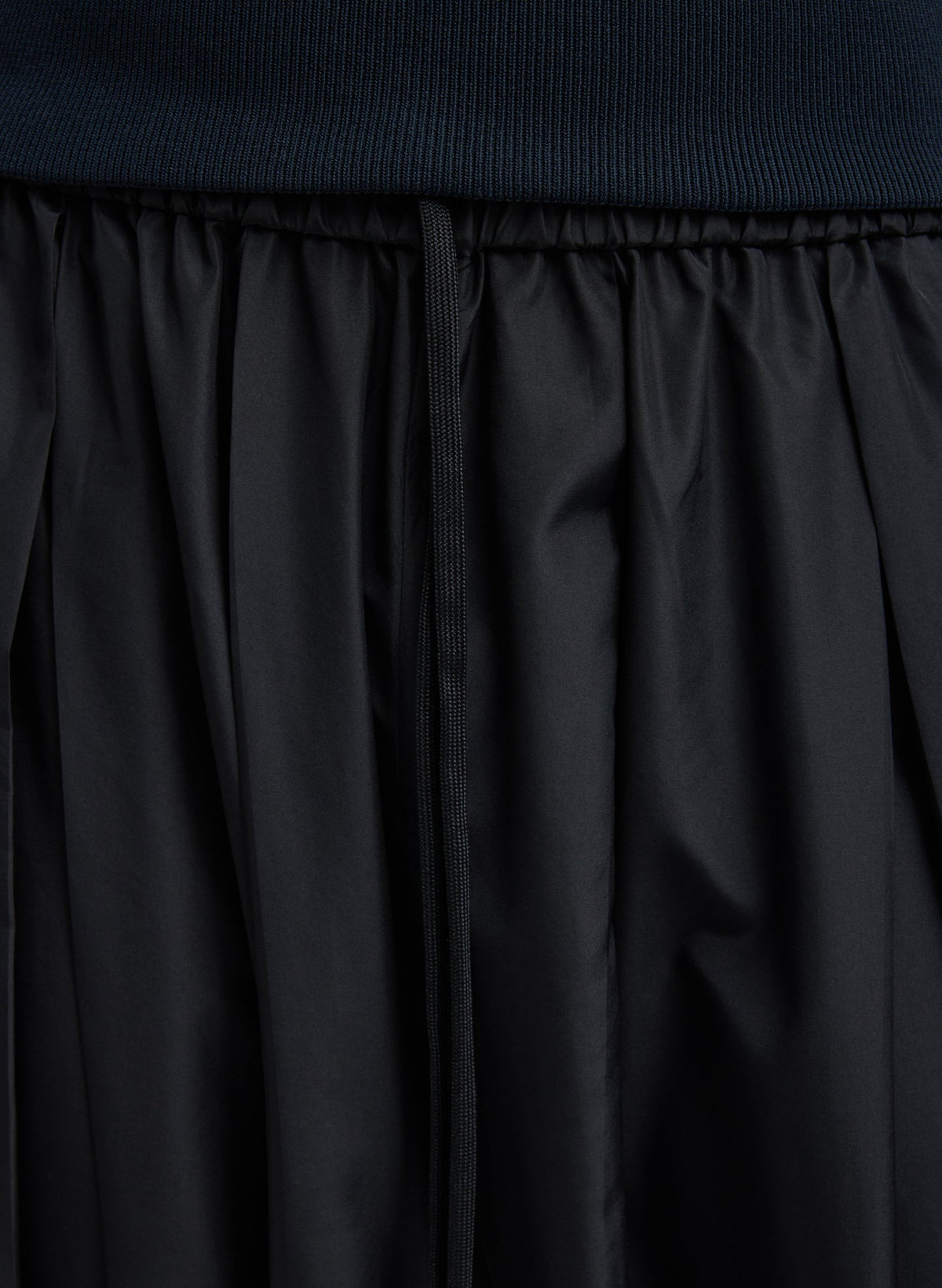 Summer Nylon Zeppelin Pant Black - Tibi