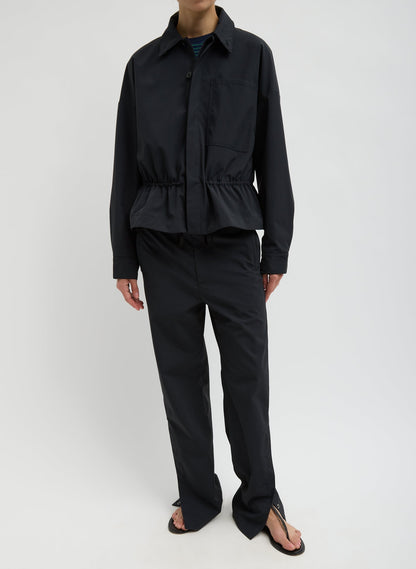 Tech Suiting Anorak Bomber Black - Tibi