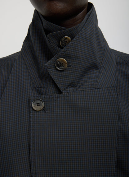 Charles Menswear Trench Anorak Navy Multi - Tibi