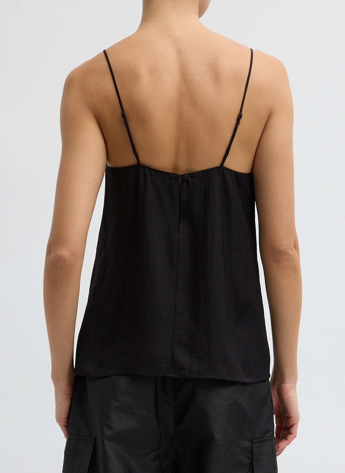Summer Slip Cami Black - Tibi