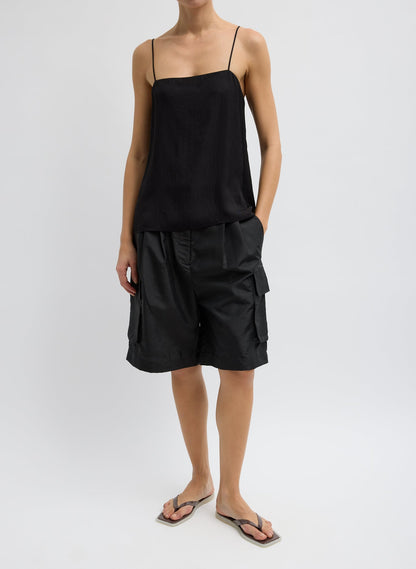 Summer Slip Cami Black - Tibi
