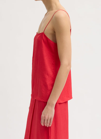Summer Slip Cami Faded Red - Tibi