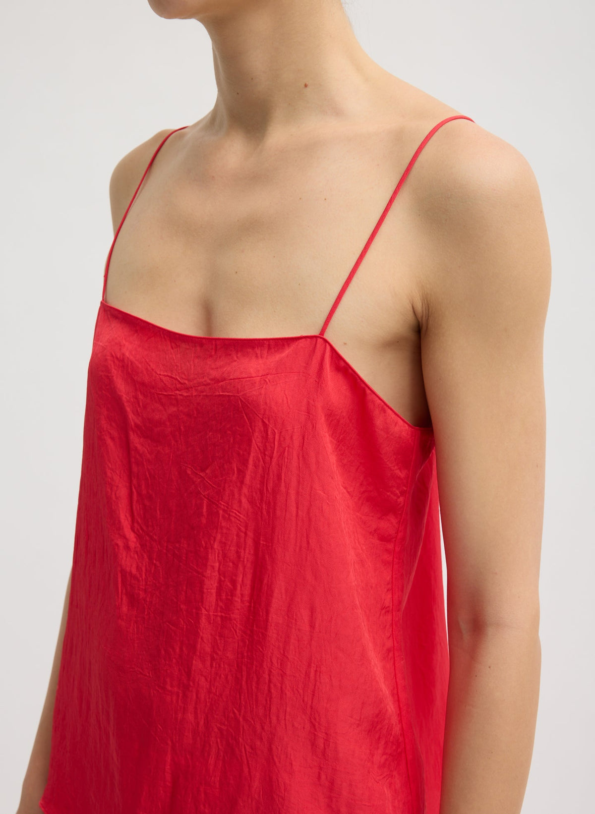 Summer Slip Cami Faded Red - Tibi