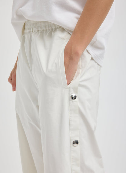 Nylon Snap Jogger White - Tibi