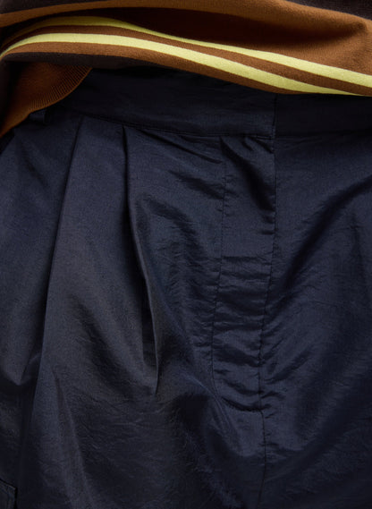 Crispy Nylon Stella Short Navy - Tibi