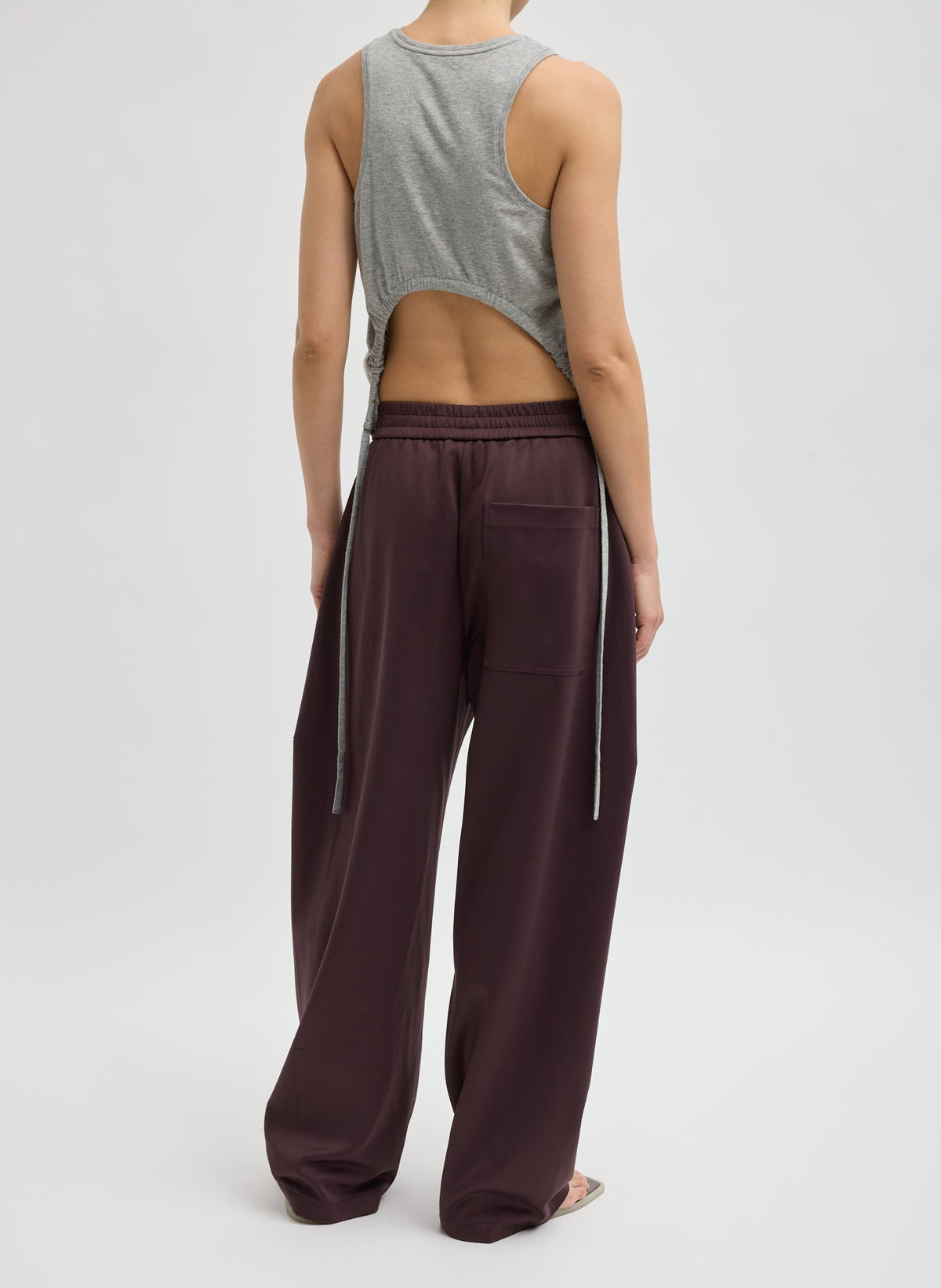 Active Knit Winslow Pant Plum - Tibi