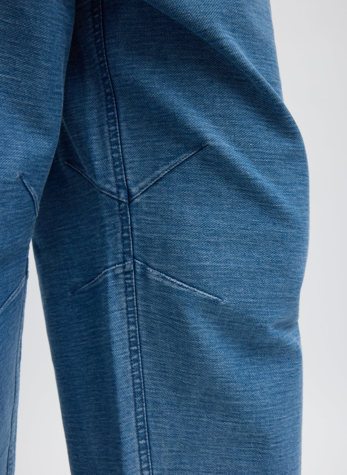 Denim Interlock Mica Jean Classic Blue - Tibi