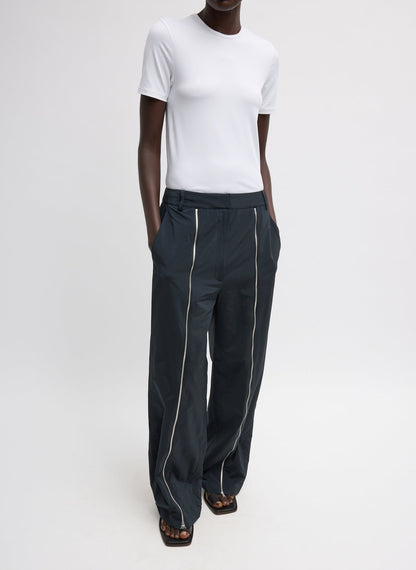 Nylon Zipper Trouser Black - Tibi