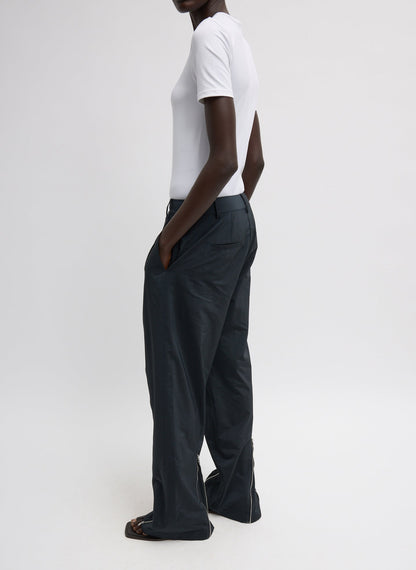 Nylon Zipper Trouser Black - Tibi