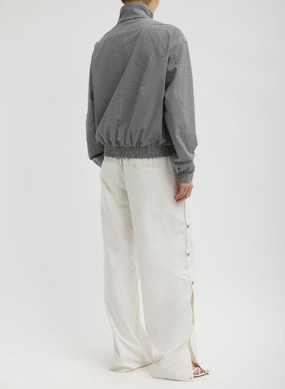 Nylon Snap Pull On Jogger White - Tibi