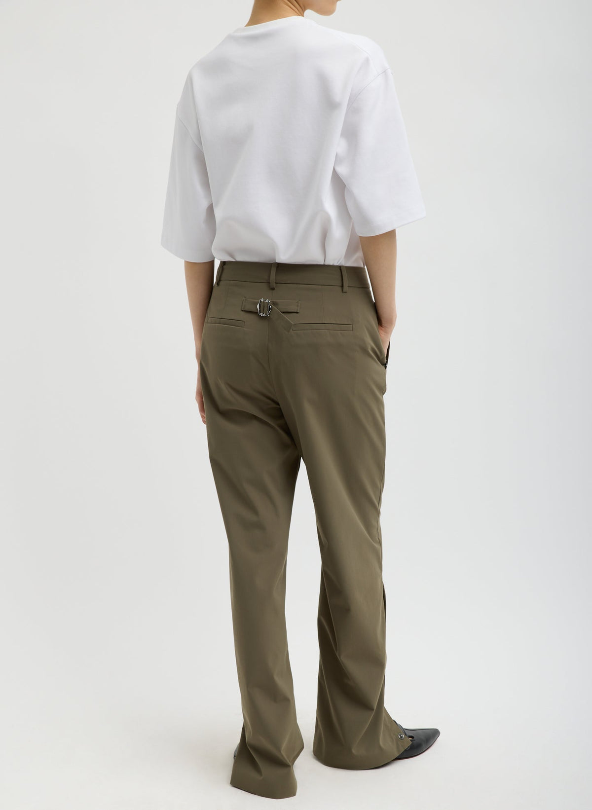 Tech Suiting Mark Trouser Dark Hazelnut - Tibi