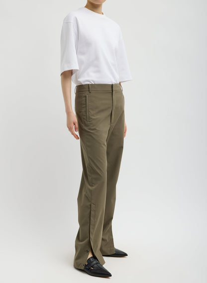 Tech Suiting Mark Trouser Dark Hazelnut - Tibi