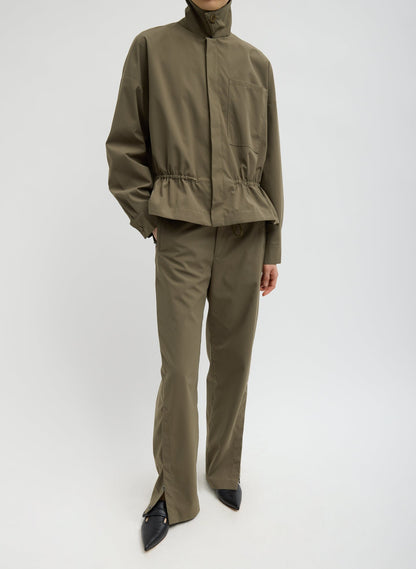 Tech Suiting Mark Trouser Dark Hazelnut - Tibi