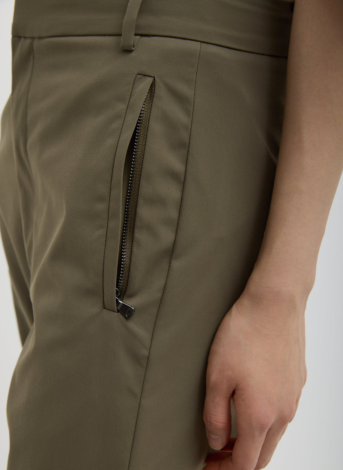 Tech Suiting Mark Trouser Dark Hazelnut - Tibi
