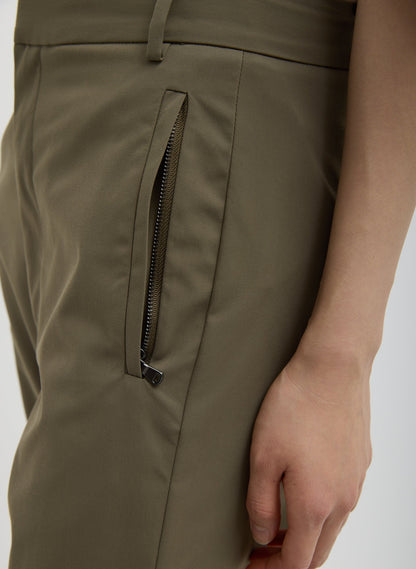 Tech Suiting Mark Trouser Dark Hazelnut - Tibi