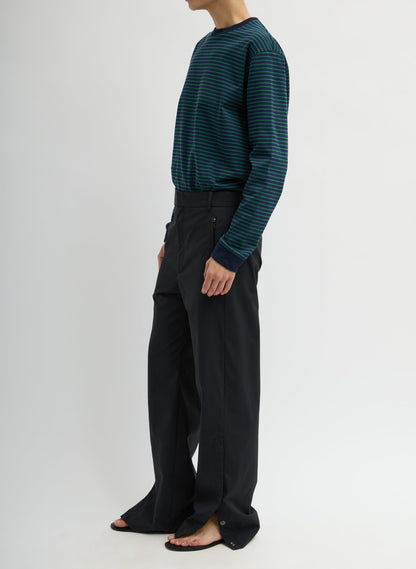 Tech Suiting Mark Trouser Black - Tibi