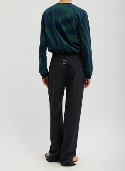 Tech Suiting Mark Trouser Black - Tibi