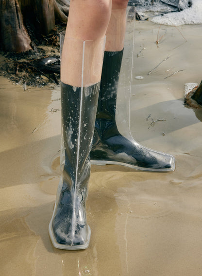 Mookie Rain Boot Clear - Tibi