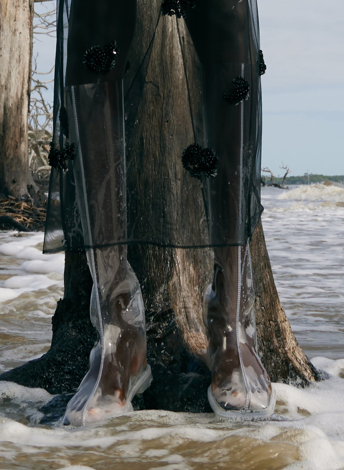 Mookie Rain Boot Clear - Tibi