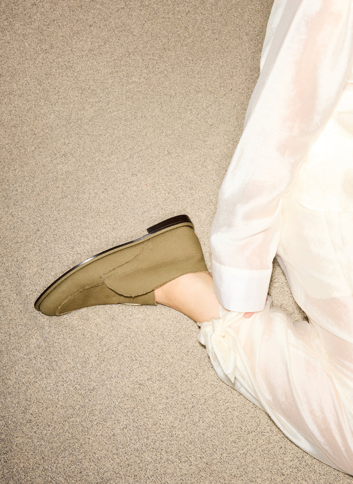Harry Canvas Boot Tan - Tibi