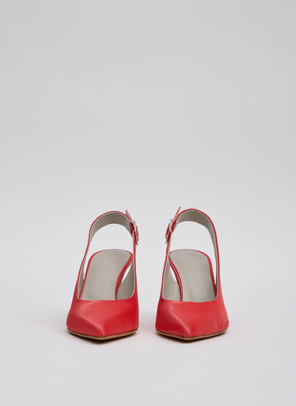 Silk Reyner Pump Red - Tibi