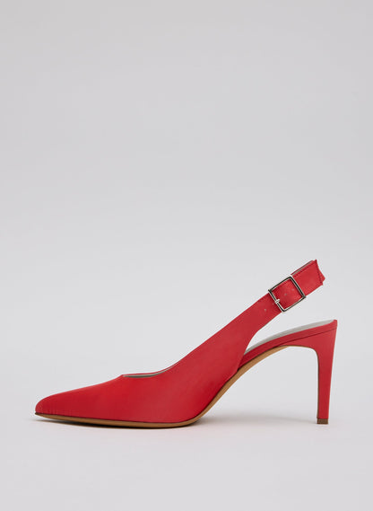 Silk Reyner Pump Red - Tibi