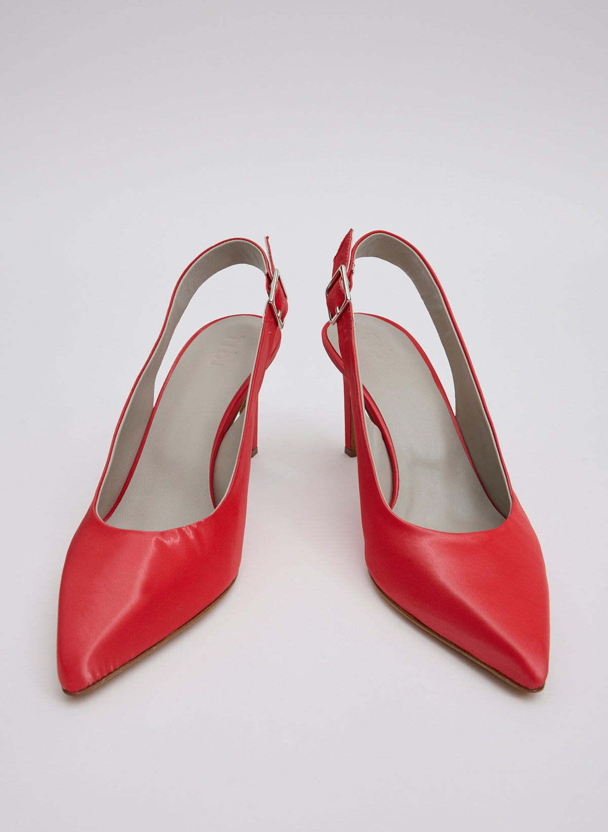 Silk Reyner Pump Red - Tibi