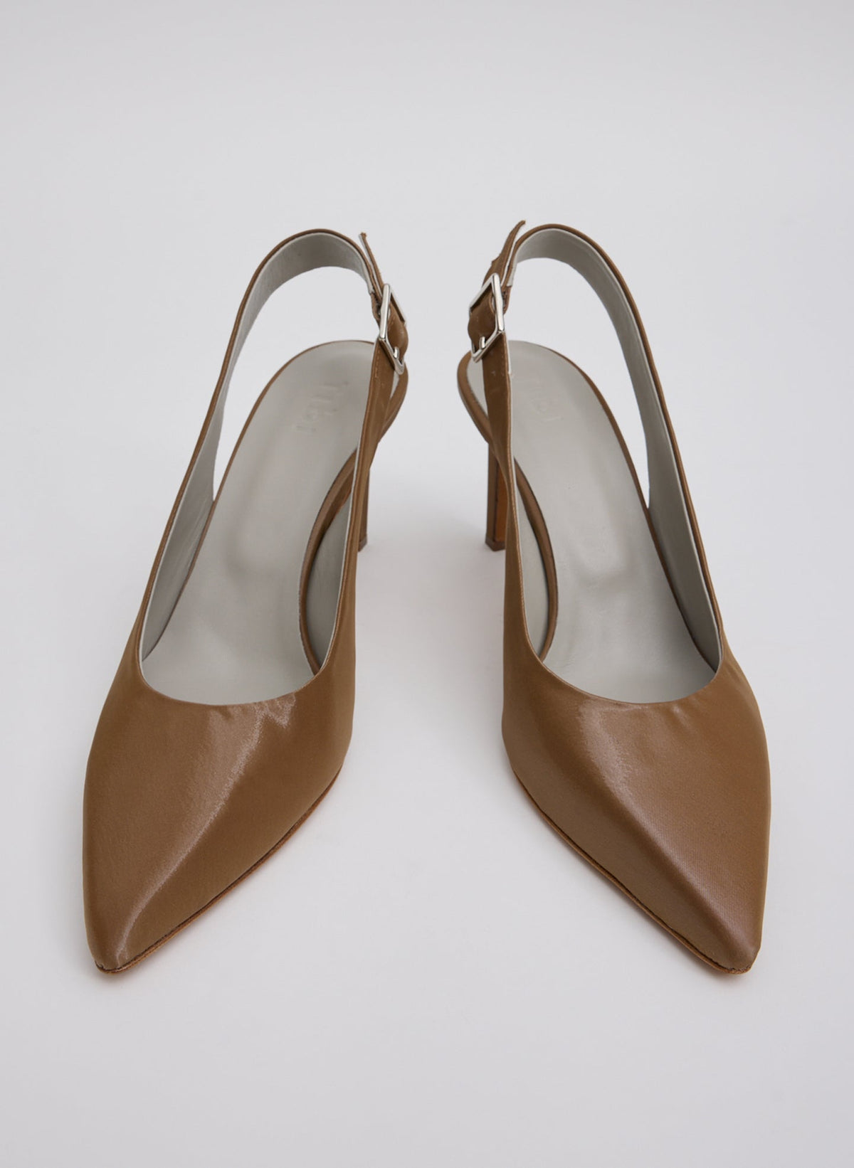 Silk Reyner Pump Brown - Tibi