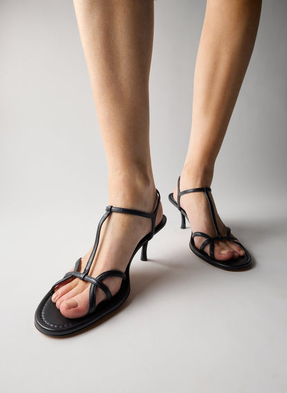 Milbourne Heel Dark Navy - Tibi
