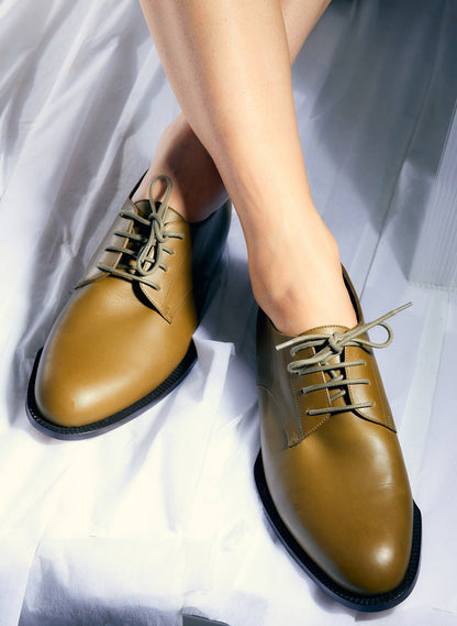 Edgar Loafer Army Green - Tibi