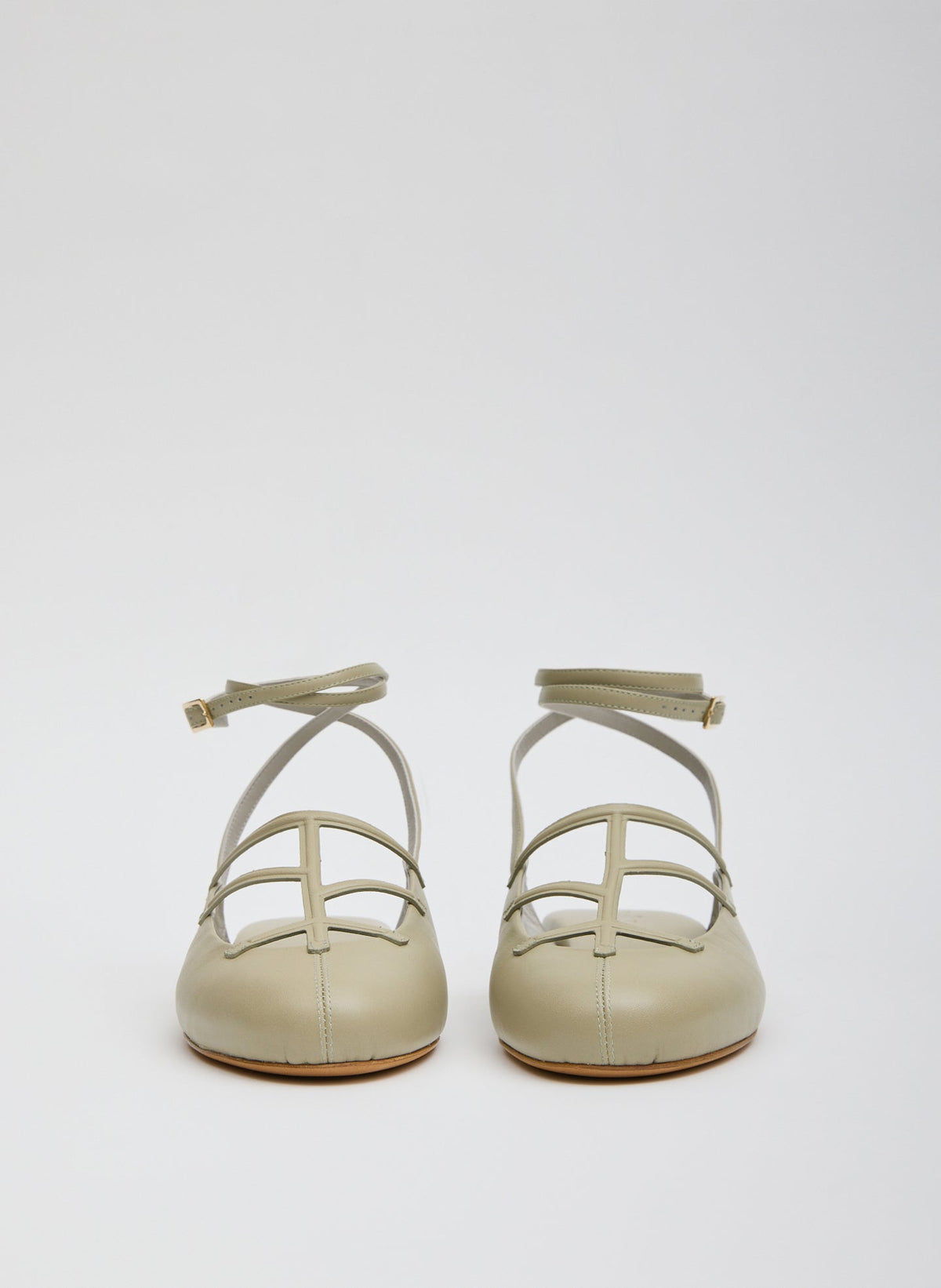 Jean-Claude Flat Dusty Green - Tibi