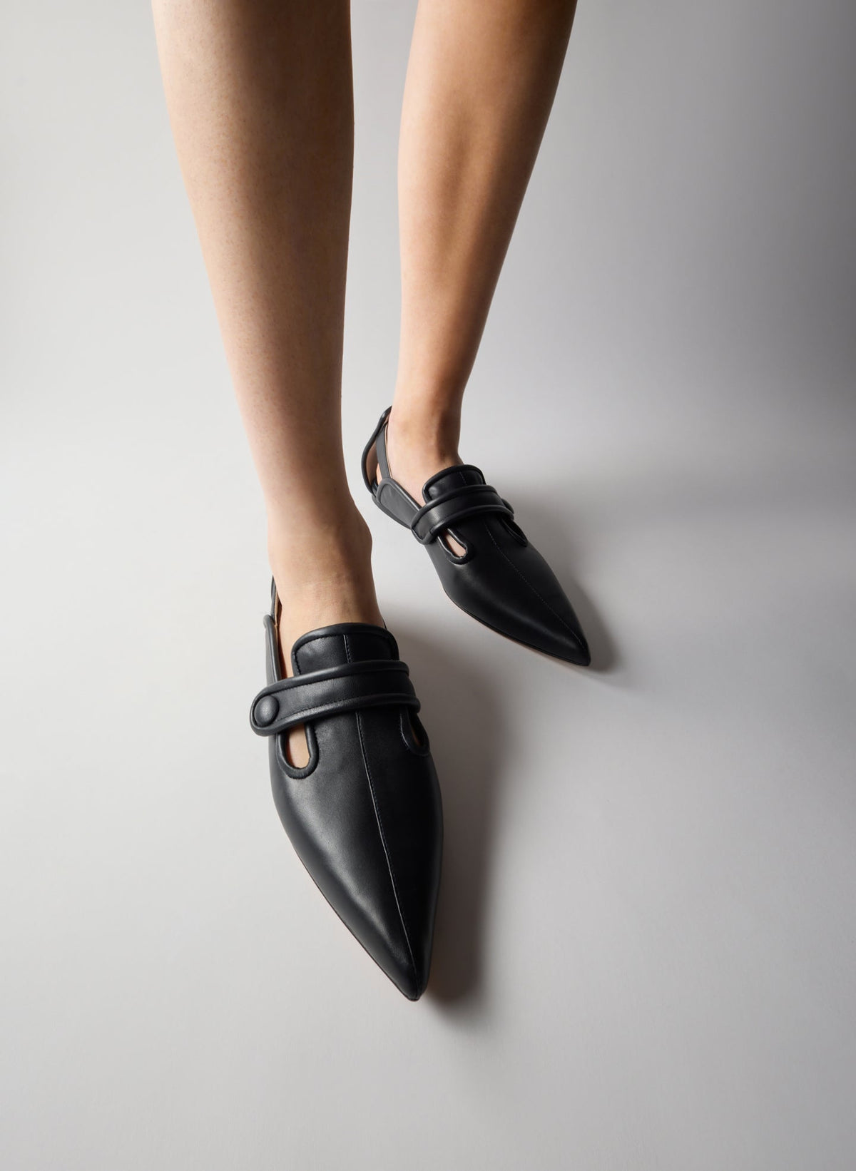 Cozy Rudolph Flat Dark Navy - Tibi
